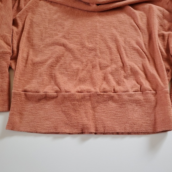 ILLA ILLA | Soft Orange Dolman Sleeve Cowl Sweater - Picture 3 of 4